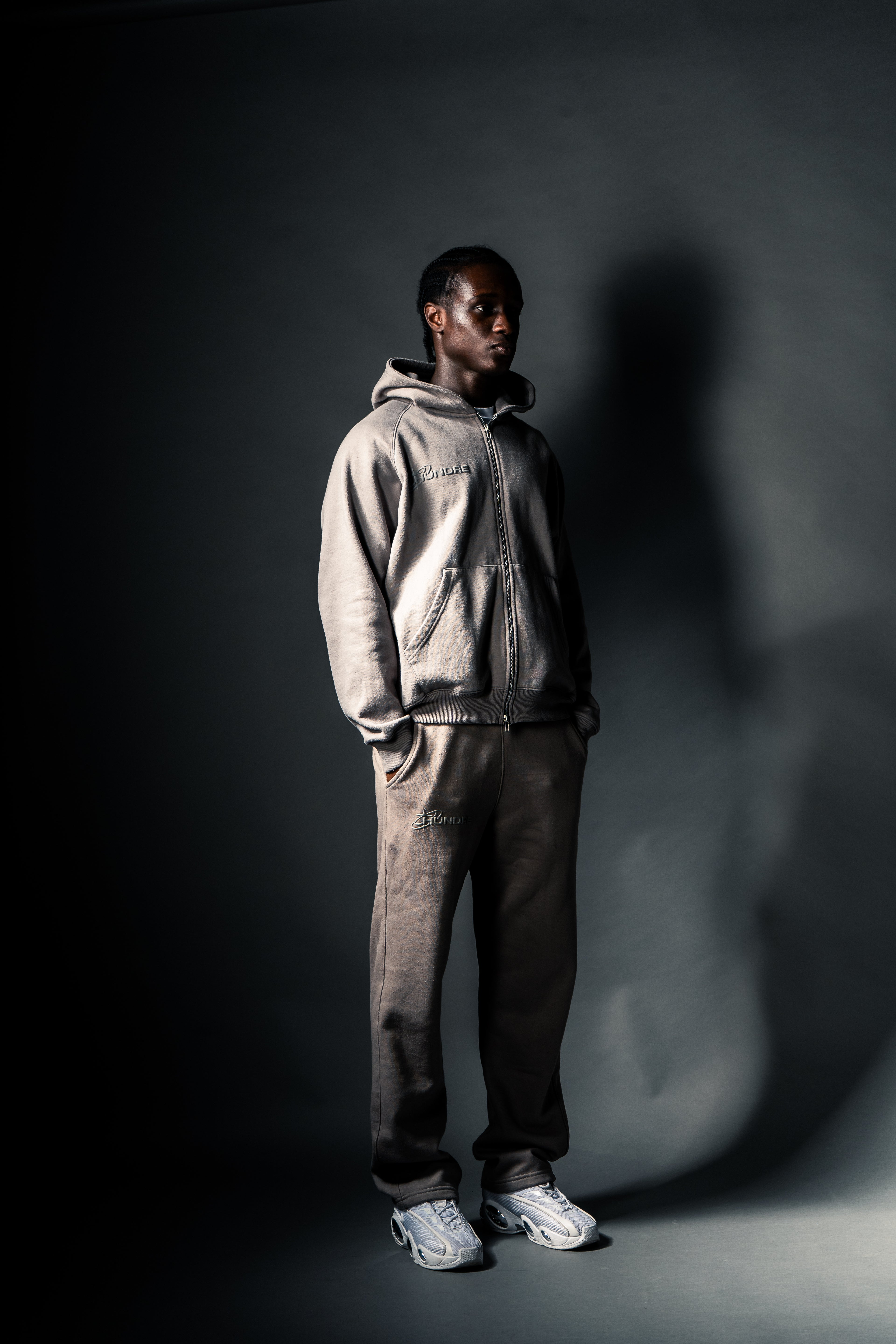 HUNDRÉ SMOKE GREY TRACKSUIT