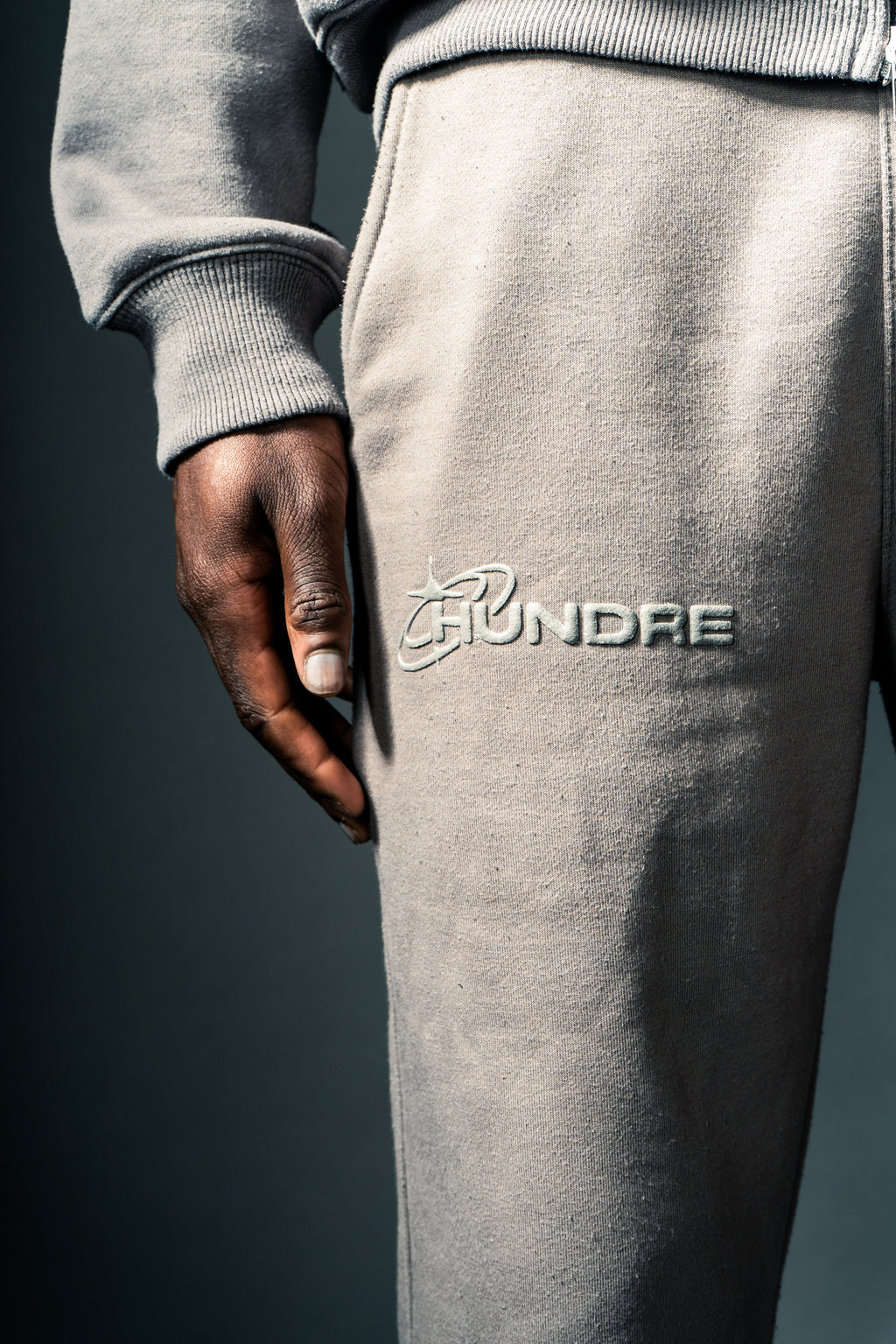 HUNDRÉ SMOKE GREY TRACKSUIT